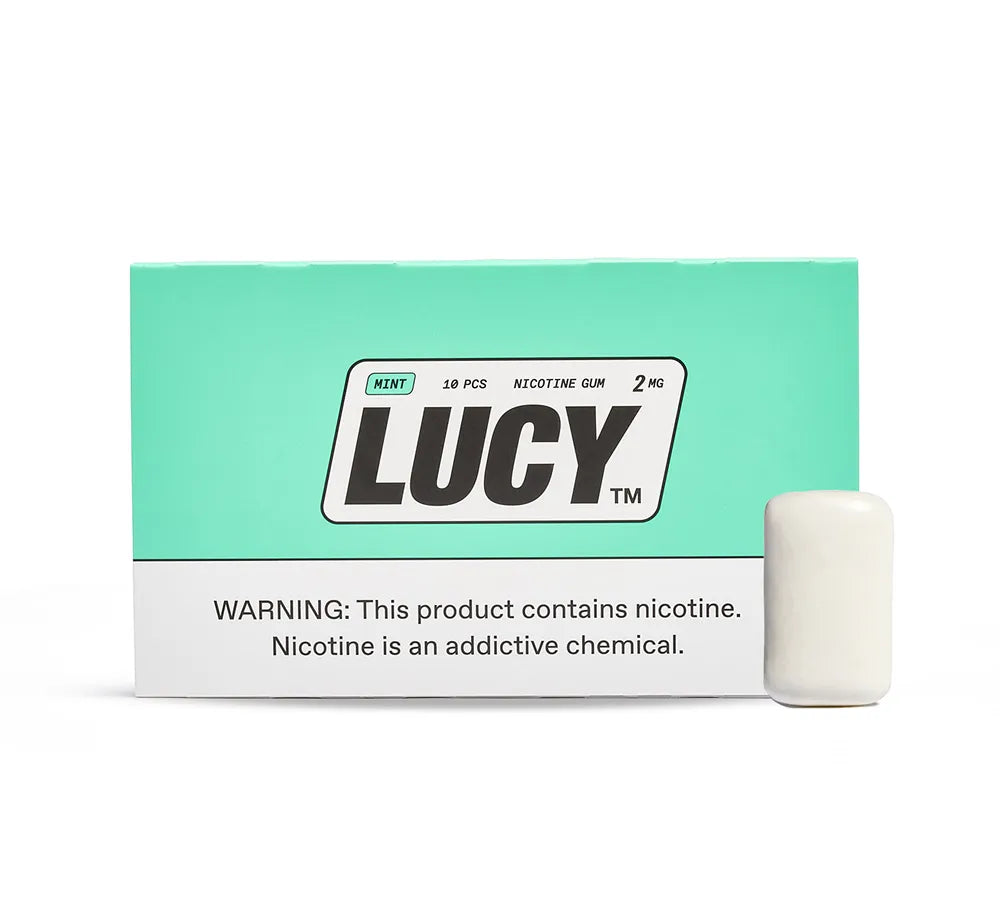 Lucy Nicotine Gum – Mint 2mg | VapeGlow