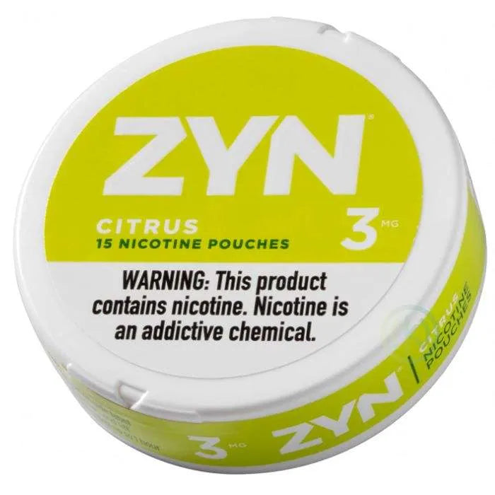 ZYN Nicotine Pouches â€“ 20 Count – Citrus 3mg | VapeGlow