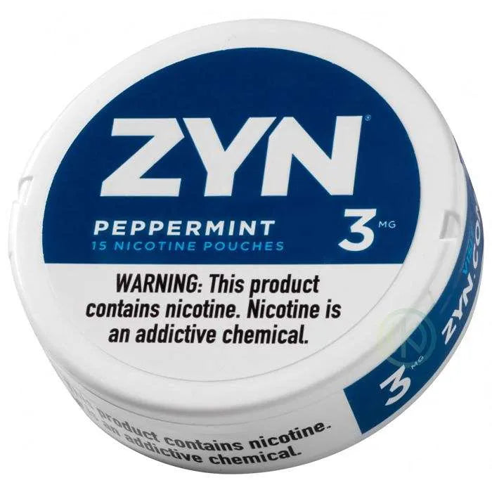 ZYN Nicotine Pouches â€“ 20 Count – Peppermint 3mg | VapeGlow