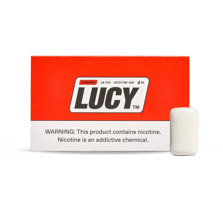 Lucy Nicotine Gum – Cinnamon 4mg | VapeGlow