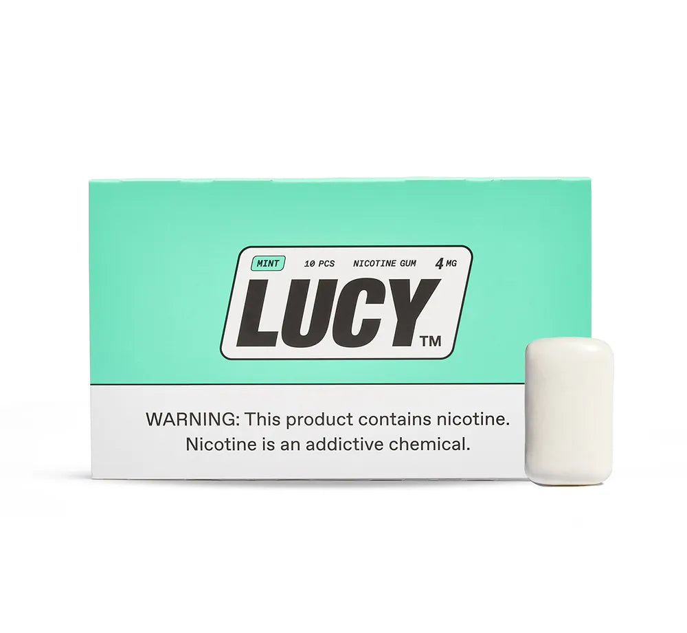 Lucy Nicotine Gum – Mint 4mg | VapeGlow