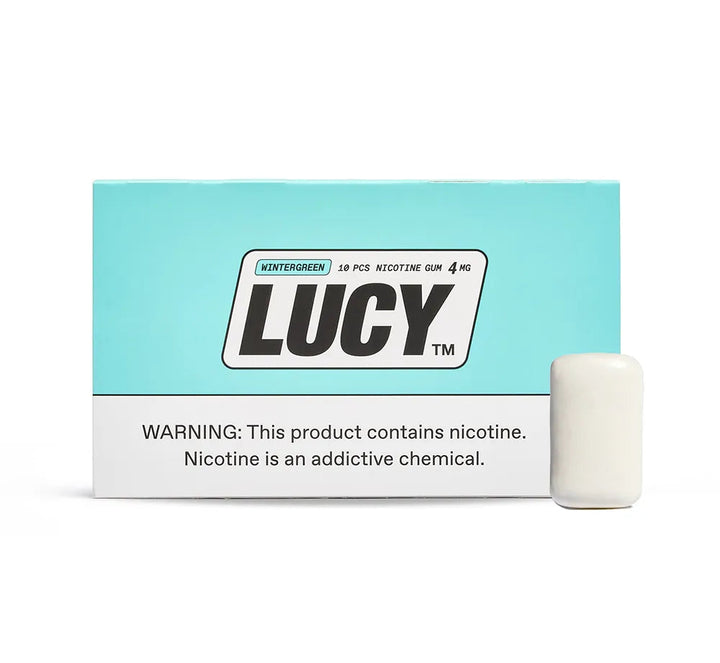 Lucy Nicotine Gum – Wintergreen 4mg | VapeGlow