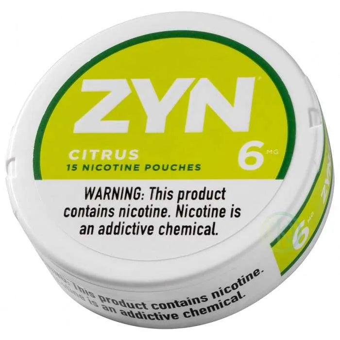 ZYN Nicotine Pouches â€“ 20 Count – Citrus 6mg | VapeGlow