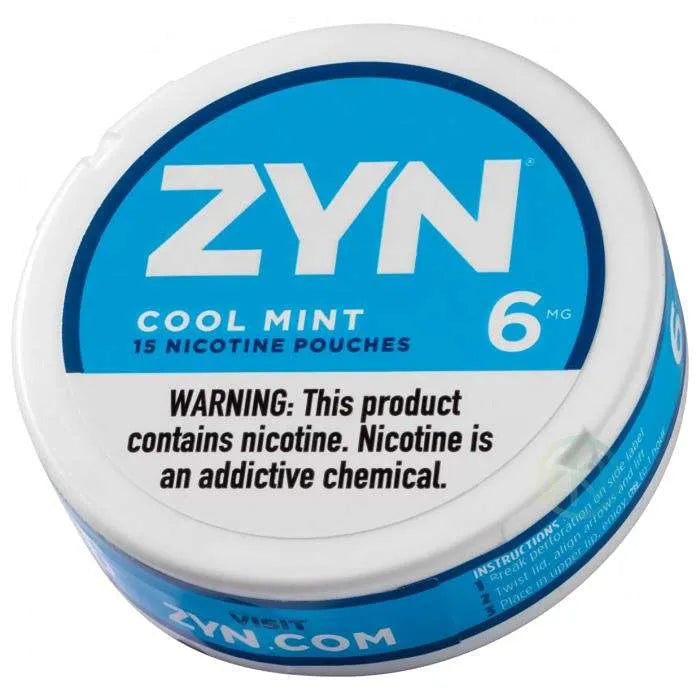 ZYN Nicotine Pouches â€“ 20 Count – Cool Mint 6mg | VapeGlow
