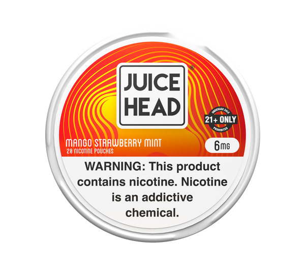 Juice Head Nicotine Pouches â€“ 20 Count Strawberry Lemonade 6mg â€“ VapeGlow