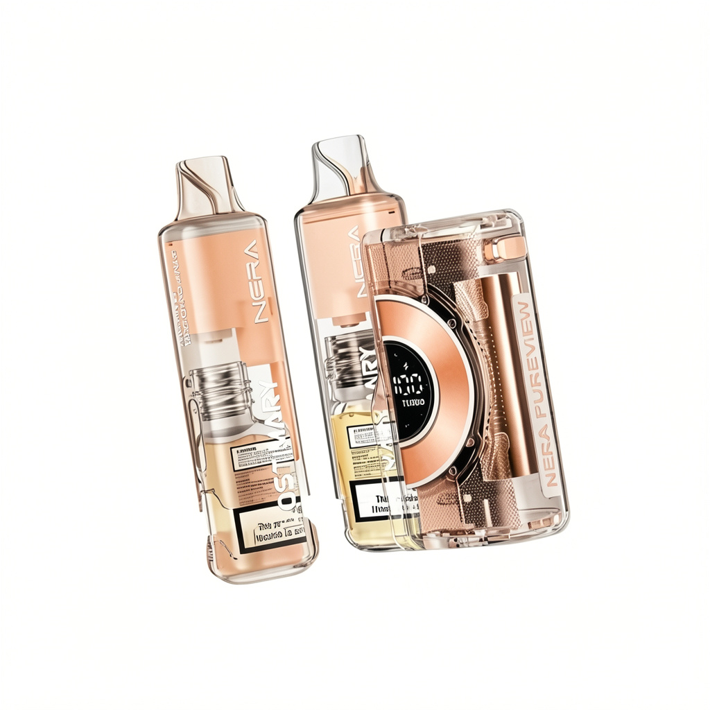 Lost Mary Nera Pureview 40K Vape — Transparent Pod, Curved Display