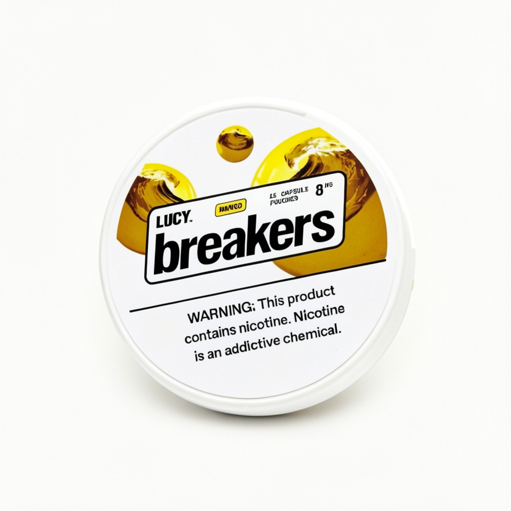 Lucy Breakers Pouches — Burst Capsule, 4mg & 8mg Tobacco-Free
