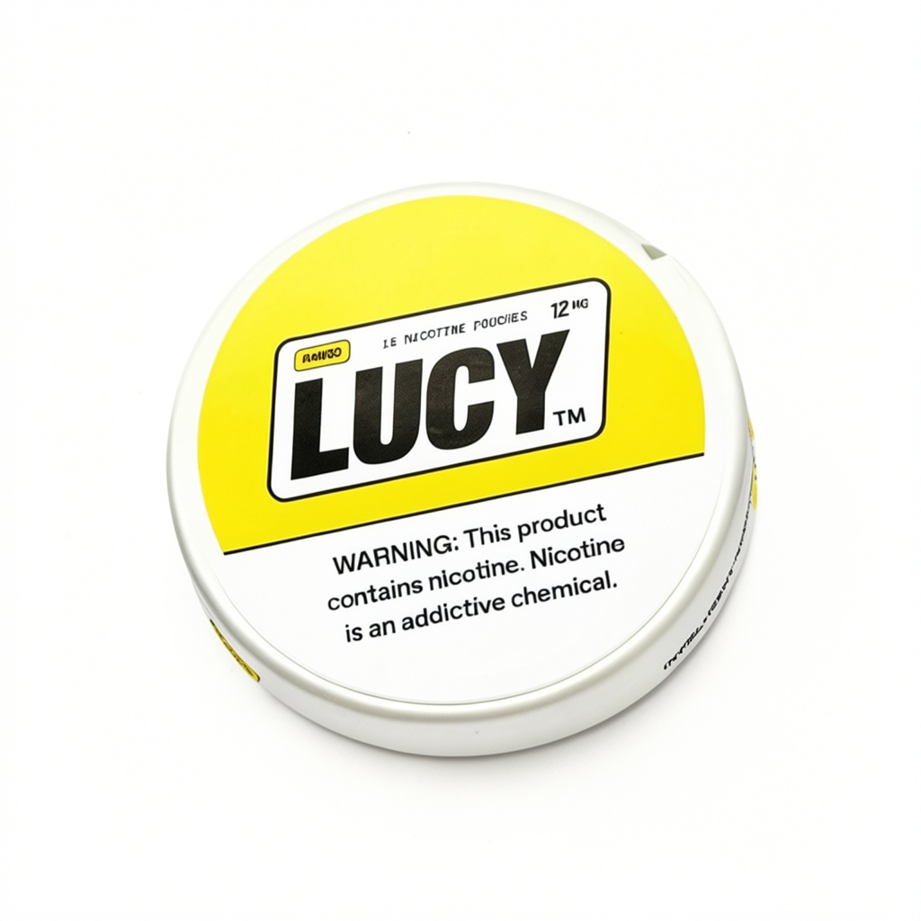 Lucy Nicotine Pouches — Tobacco-Free, 4mg to 12mg Strength