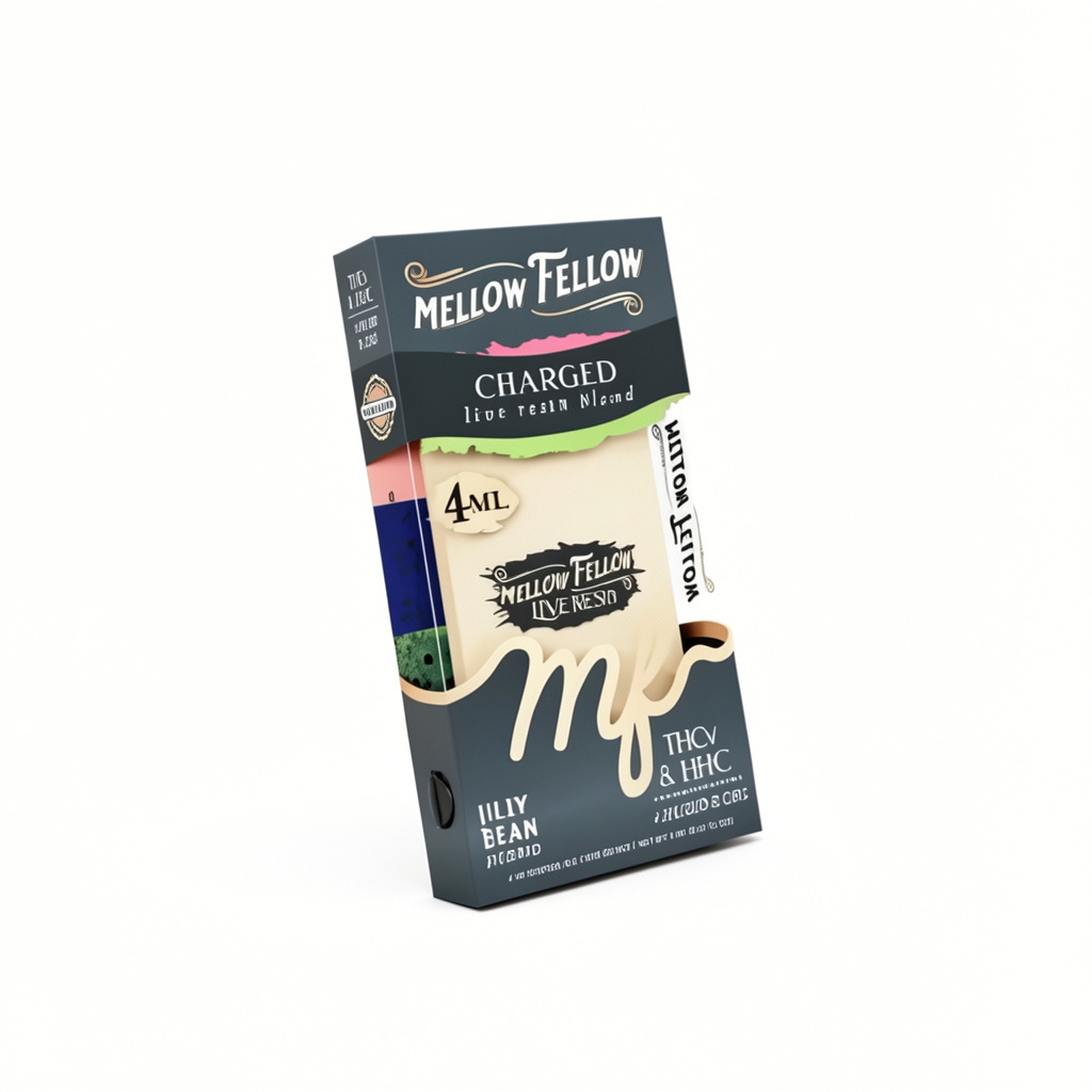 Mellow Fellow 4ml Live Resin Disposable â€” 10 Blends, 19 Strains