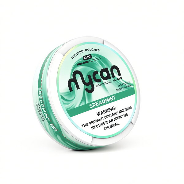 Mycan Nicotine Pouches — Tobacco-Free 6mg & 9mg by Air Bar