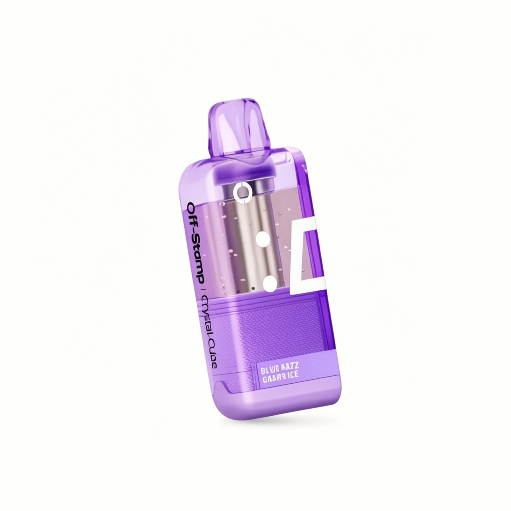 Off-Stamp X-Cube Crystal 35K Pod — Visible Tank, 35000 Puffs