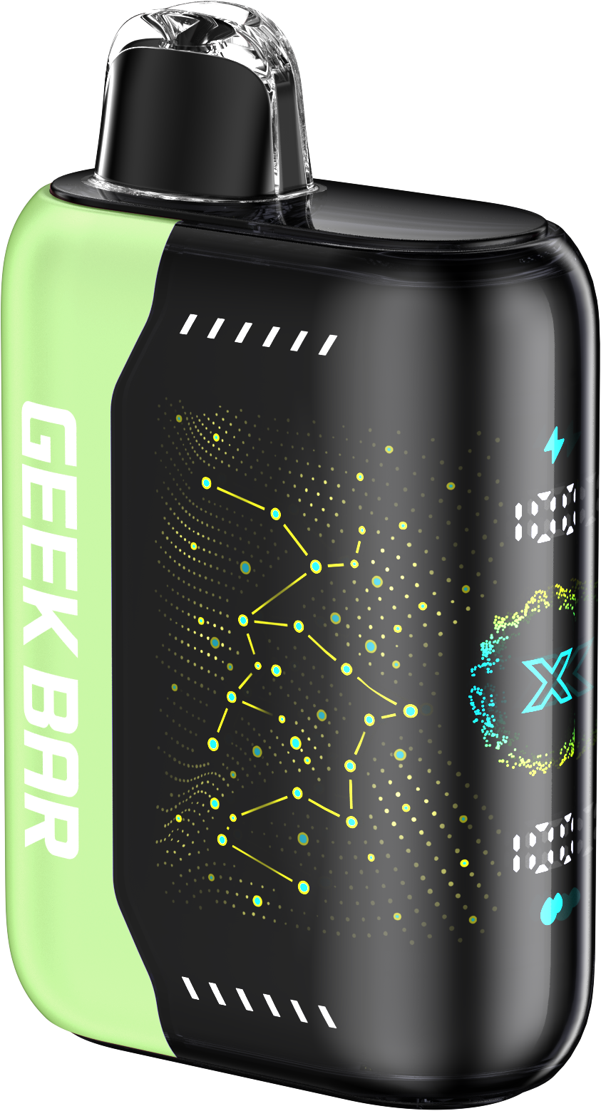 Geek Bar PULSE X Disposable Vape – Sour Apple Ice 0% (Zero Nic) | VapeGlow