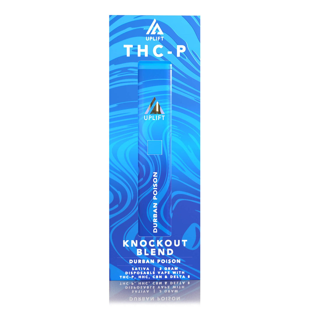 Uplift 2g THCP Knockout Blend Disposable – Durban Poison (Sativa) | VapeGlow