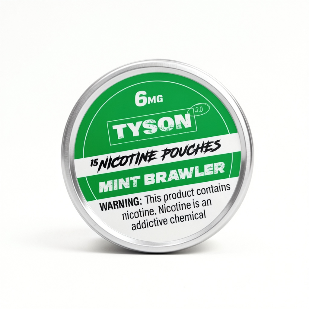 Tyson 2.0 Nicotine Pouches — Tobacco-Free | 4mg, 6mg, 10mg