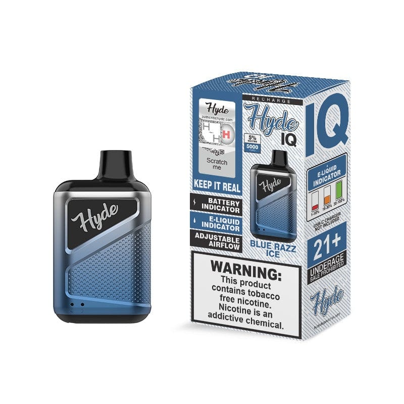 Hyde IQ 4500 Disposable Vape – Blue Razz Ice | VapeGlow