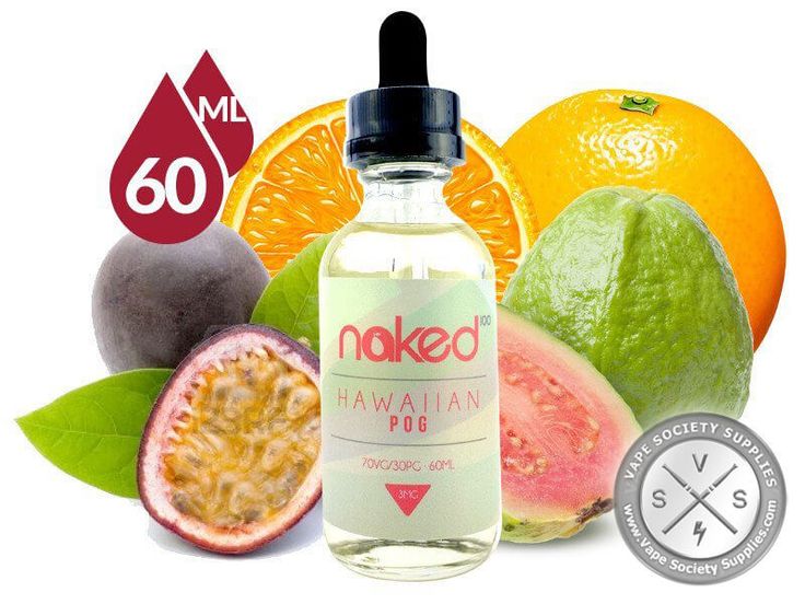 Naked 100 Hawaiian POG E-Liquid â€“ 60ml