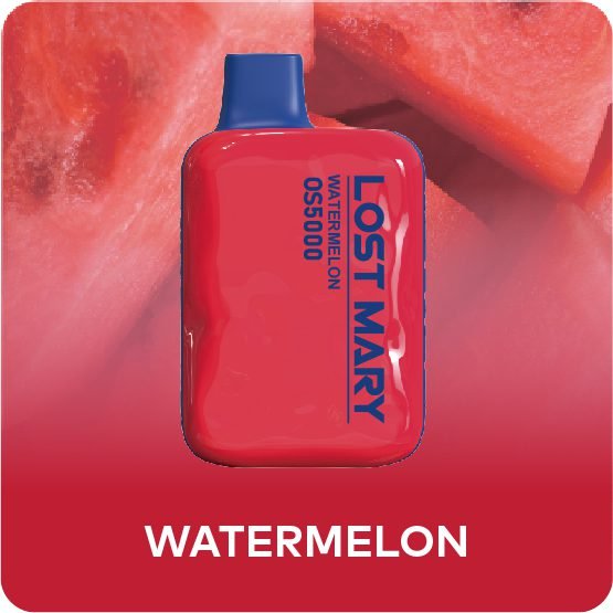 Lost Mary OS5000 Disposable Vape – Watermelon Cherry | VapeGlow